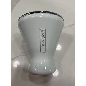 BruMate Marg Tini 10oz Cocktail Tumbler White New with Flaw